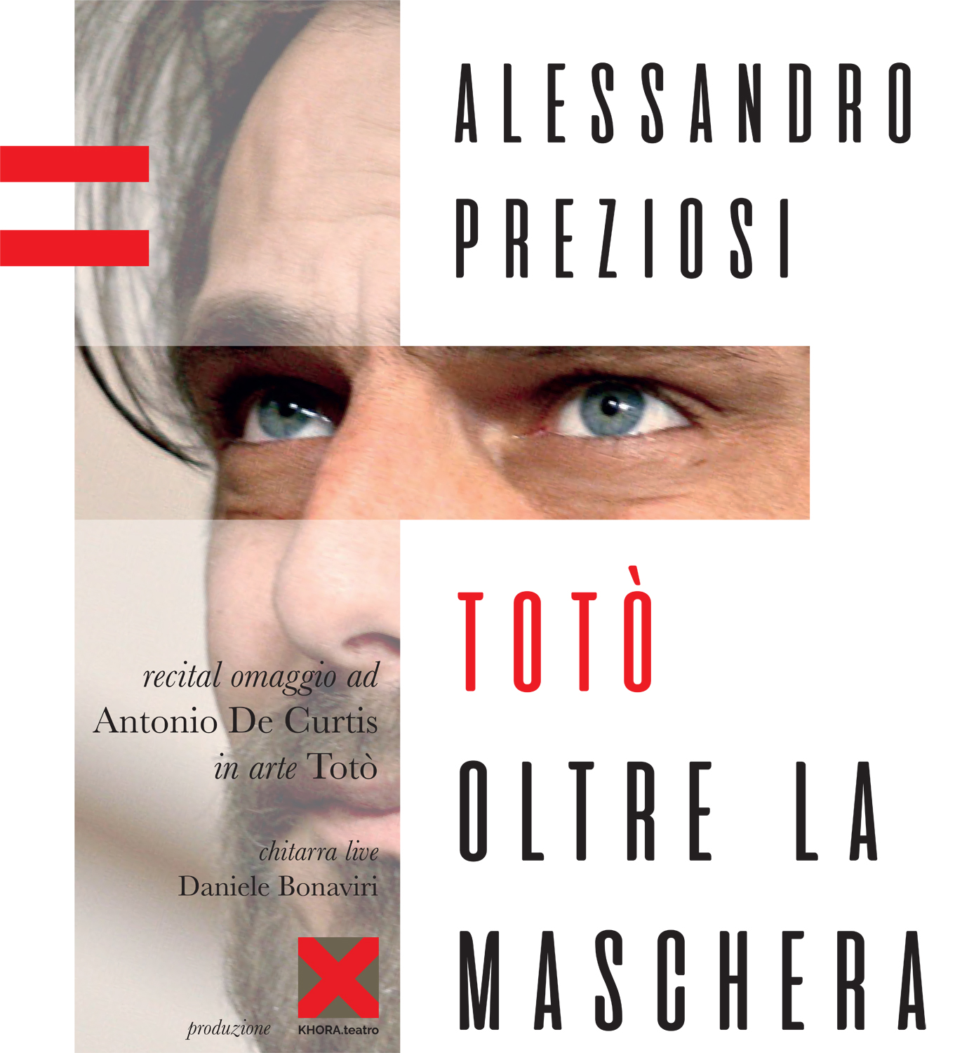 TOTO' OLTRE LA MASCHERA con Alessandro Preziosi