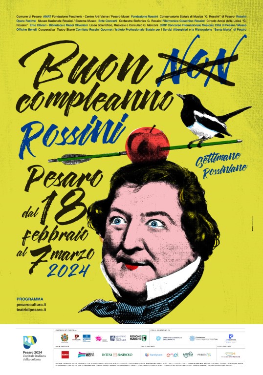Pesaro - Buon compleanno Rossini/Settimane Rossiniane 2024