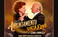 PORTO SANT’ELPIDIO, DOMENICA L’ANTEPRIMA DELLA STAGIONE DEL TEATRO DELLE API CON PAOLO NOTARI E VALERIA VISCONTI IN “QUELL’APPUNTAMENTO SENZA FINE. GINO & ORNELLA”